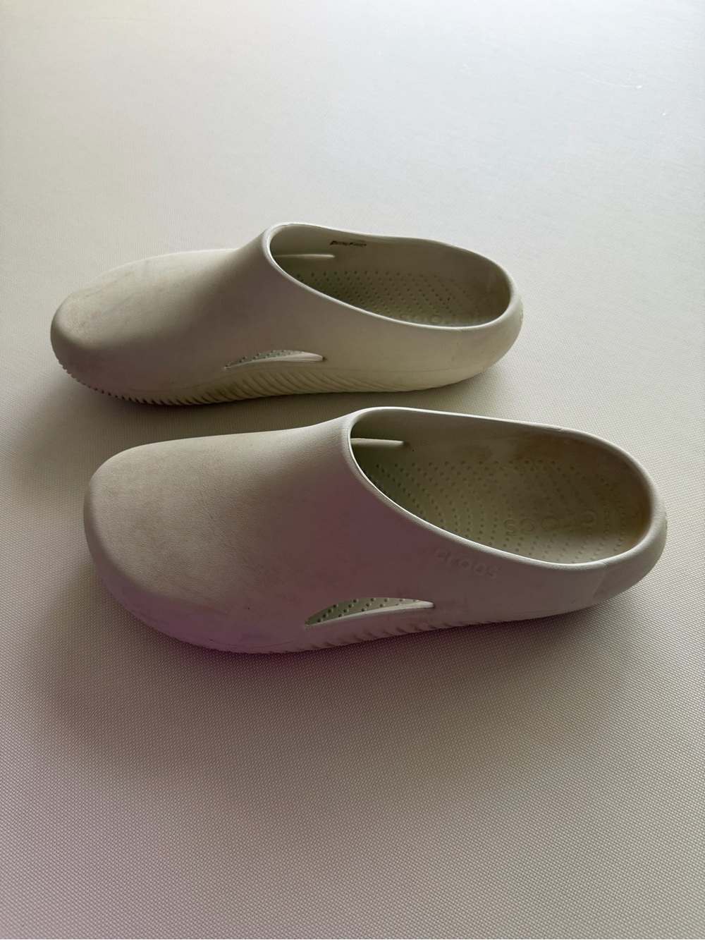 CROCS Men’s Slip-On Clog in Light Beige